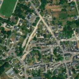 Vue satellite de Aire de camping-car à Caden à Caden