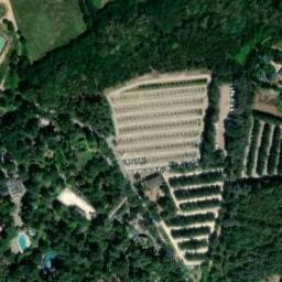 Vue satellite de Zoo de La Fléche à Crosmières