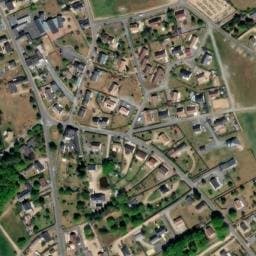 Vue satellite de Aire camping-car park de Bazouges Cré sur Loir à Bazouges Cré sur Loir