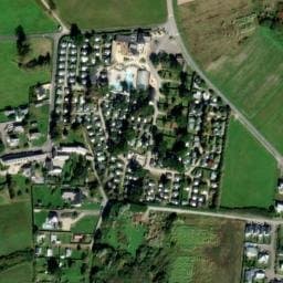 Vue satellite de Camping du Moteno à Belz