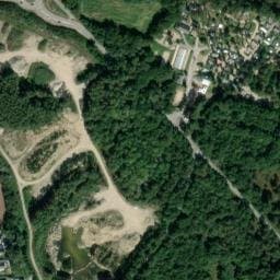 Vue satellite de Saint-Laurent à Belz