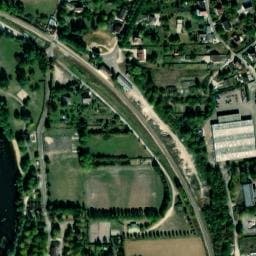 Vue satellite de Les Coullemières à Deux Rivières