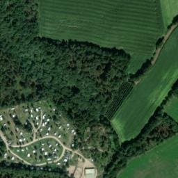 Vue satellite de La Pinède à Belz