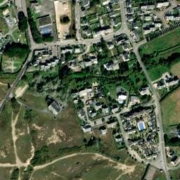 Vue satellite de Aire Camping-Car la Failaise à Belz