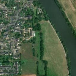 Vue satellite de Aire de bivouac à La Jaille-Yvon