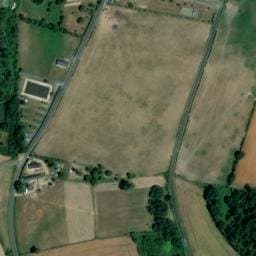 Vue satellite de Aire La Bruère-sur-Loir à Saint-Germain-d'Arcé