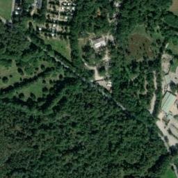 Vue satellite de Camping de Kergo à Carnac