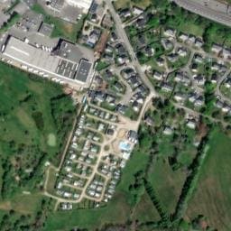 Vue satellite de Camping de Rhuys à Saint-Nolff