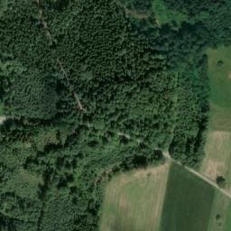 Vue satellite de Flienkerholzhütte à Huningue