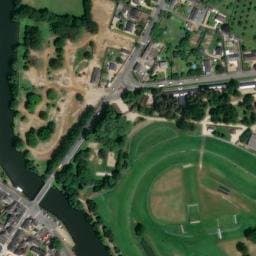Vue satellite de Camping du Lion-d'Angers à Le Lion-d'Angers