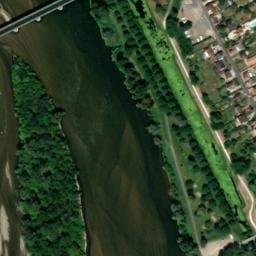 Vue satellite de Aire de camping-car à Briare (2) à Briare