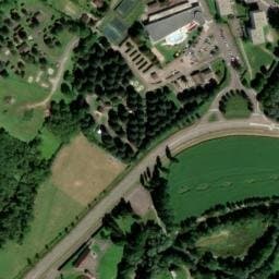 Vue satellite de Camping municipal Les Treilles à Montbard
