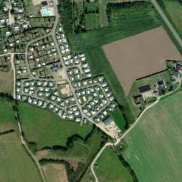 Vue satellite de Camping des Mégalithes à Plouharnel