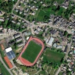 Vue satellite de Camping municipal Park Priol à Larmor-Baden