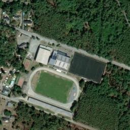 Vue satellite de Aire de Camping-Car Camping de l'Hermitage à Guémené-Penfao