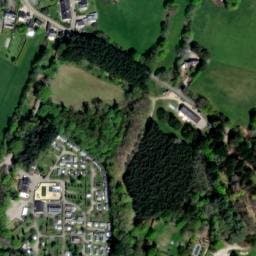 Vue satellite de Camping de Penboc'h à Larmor-Baden