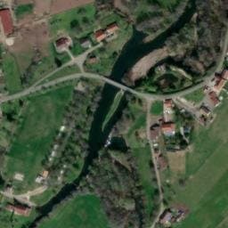 Vue satellite de Camping Le Pâtis à Les Aynans