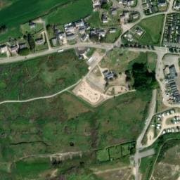 Vue satellite de Erdeven - Aire de Kerhillio à Plouharnel