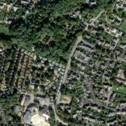 Vue satellite de Mané Guernehué à Larmor-Baden