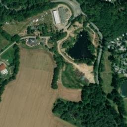 Vue satellite de Camping du Moulin de Cadillac à Lauzach