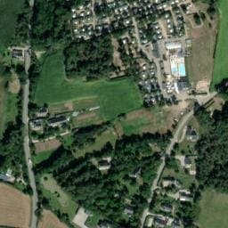 Vue satellite de Moustoir à Carnac