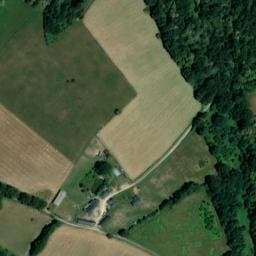 Vue satellite de Point accueil jeunes Ferme de Nat à La Chapelle-aux-Choux