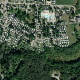 Vue satellite de Le Rosnual à Carnac