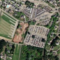Vue satellite de Aire Route de Port Jakez à Larmor-Baden
