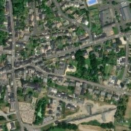 Vue satellite de Aire au camping de Vern d'Anjou à Erdre-en-Anjou