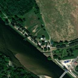 Vue satellite de Aire de services pour camping-car - Les Combles à Ousson-sur-Loire