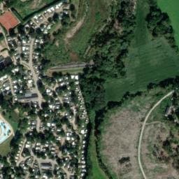 Vue satellite de Camping La Grande Métairie à Carnac