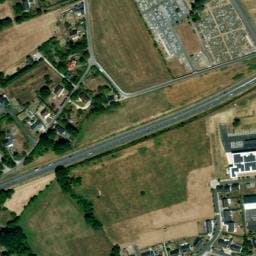 Vue satellite de Camping-car Park de Vauchevrier à Château-Renault