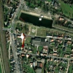 Vue satellite de Aire de services pour camping-car Lamotte-Beuvron à Lamotte-Beuvron