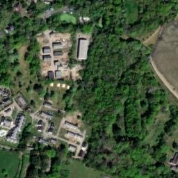Vue satellite de Camping du Vieux Moulin à Larmor-Baden