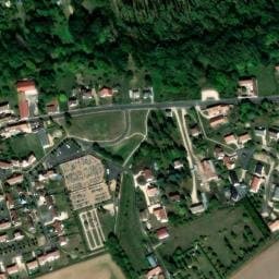 Vue satellite de Camping Rural de Chatillon à Maslives