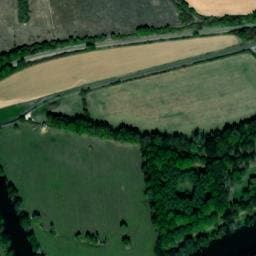 Vue satellite de Camping Municipal de Mailly le Château à Mailly-la-Ville