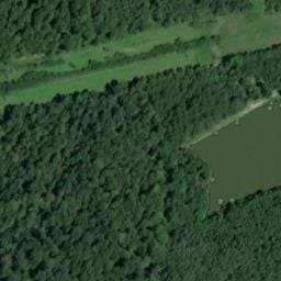 Vue satellite de Cabane du Landfuerstenweiher à Hirtzbach