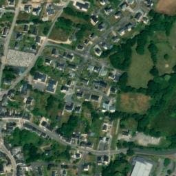 Vue satellite de Aire de camping-car à Péaule à Péaule