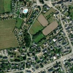 Vue satellite de Camping les Druides à La Trinité-sur-Mer