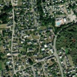 Vue satellite de Flower Camping Le Kerarno à Saint-Philibert