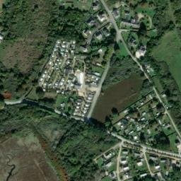 Vue satellite de Camping Lann Brick à Saint-Philibert