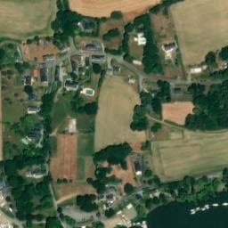Vue satellite de Parking Port de Foleux à Péaule