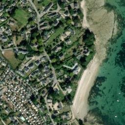 Vue satellite de Camping de la Baie à La Trinité-sur-Mer