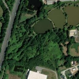 Vue satellite de Aire de Camping-Cars de Nozay à Nozay