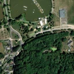 Vue satellite de AIRE DE STATIONNEMENT ET DE SERVICES à Nozay