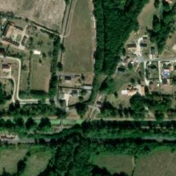 Vue satellite de Les Petits Près à Cerdon