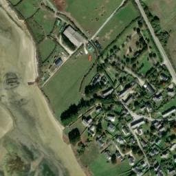 Vue satellite de Camping de Saint-Pierre à Saint-Philibert