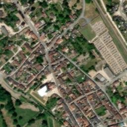 Vue satellite de Gîte d'étapes de la Malitorne à Bonny-sur-Loire