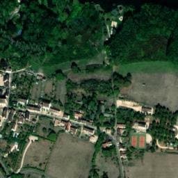 Vue satellite de Camping Merry-Sur-Yonne à Merry-sur-Yonne