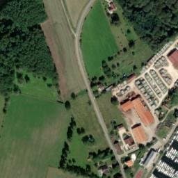 Vue satellite de Aire de camping-car à Savoyeux à Savoyeux